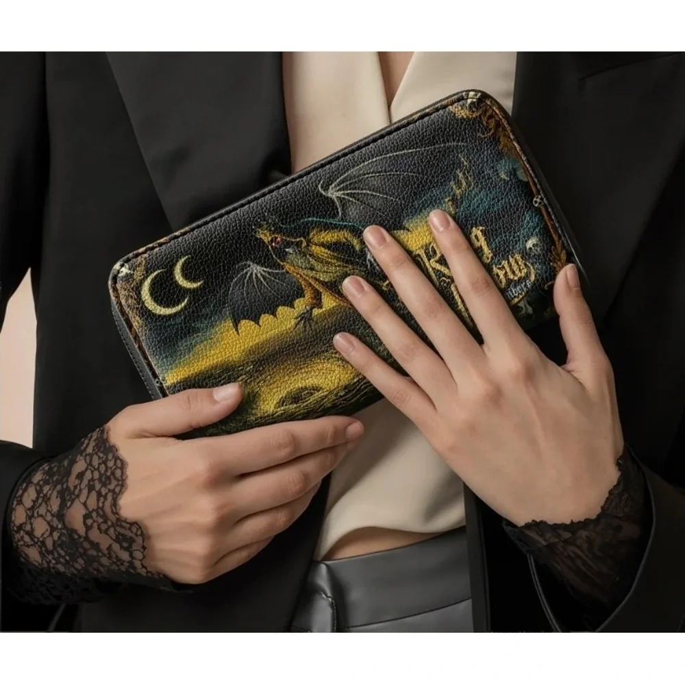 The King In Yellow Wallet Horror Goth Halloween New Gothic Literature